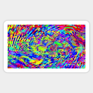 Rainbow Hypnosis Sticker